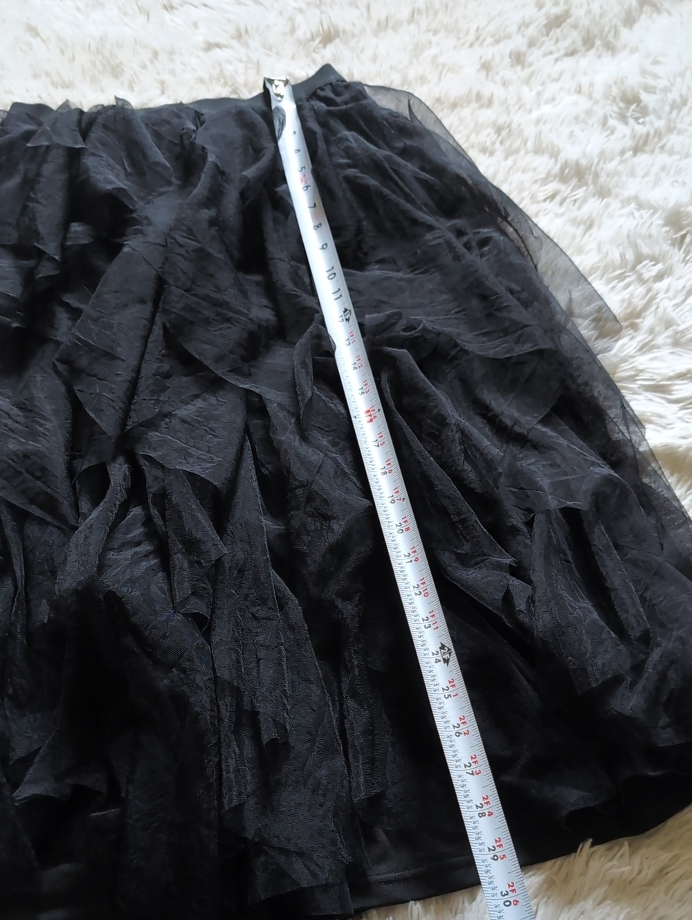 Blackmilk The Black Pirouette Layered Tulle Kawaii Goth Midi Skirt Small - Picture 13 of 13
